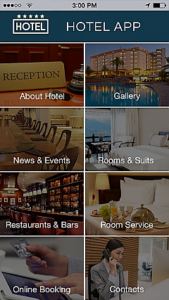 Hotel App App Templates